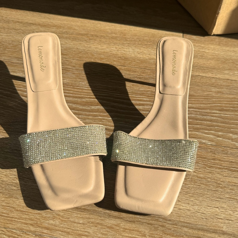 NEW Lemonade Rhinestone Heels